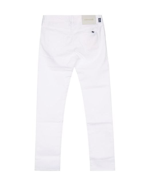 Jacob Cohen White Slim-Fit Jeans for men