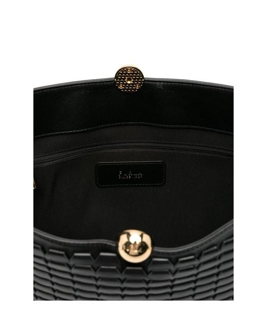 Furla Black Sfera Soft Large Shoulder Bag