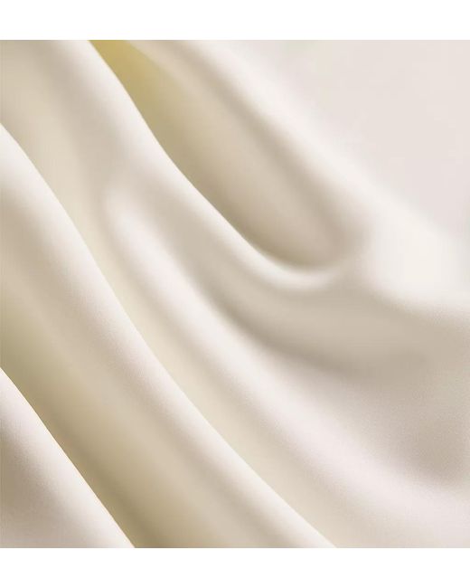 Dior White Mid-Length Asymmetrical Dress