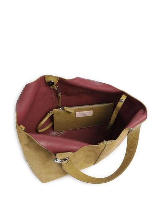 Coccinelle Metallic Panelled C-Easy Hobo Bag