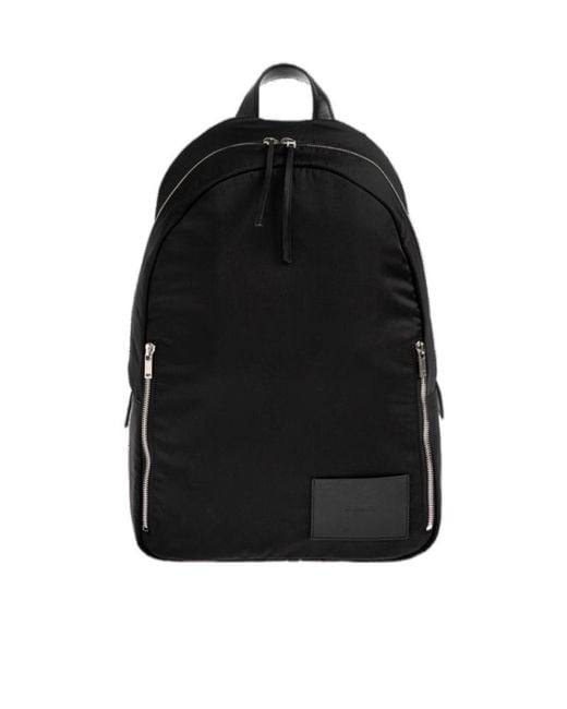 Jil Sander Black Urban Zip-Detail Backpack for men