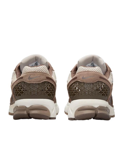 Nike Gray Zoom Vomero 5 Lace-Up Sneakers for men