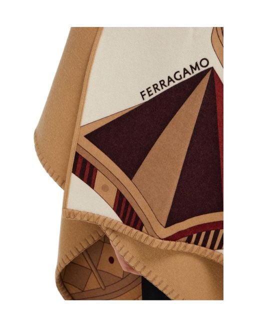 Ferragamo Brown Capes