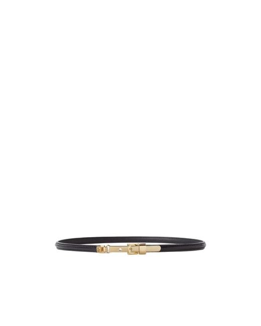 Fendi White Multi-Strap Buckle Belt