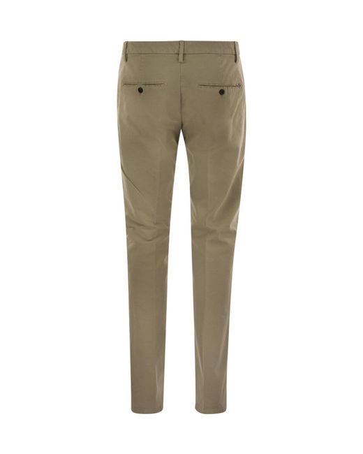 Dondup Green Spiritissimo Chino Pants for men