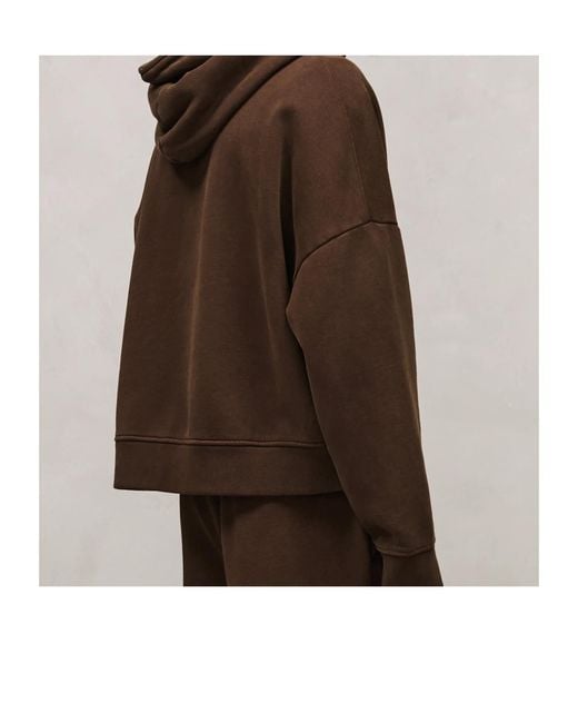 Entire studios Brown Zip-Fastening Hoodie