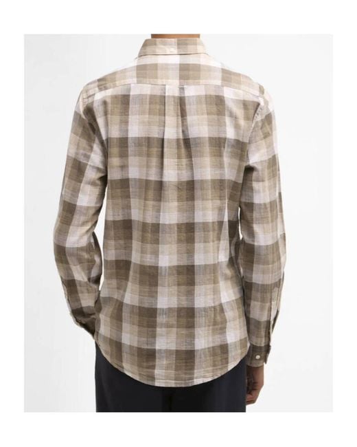 Barbour Multicolor Check-Pattern Shirt for men