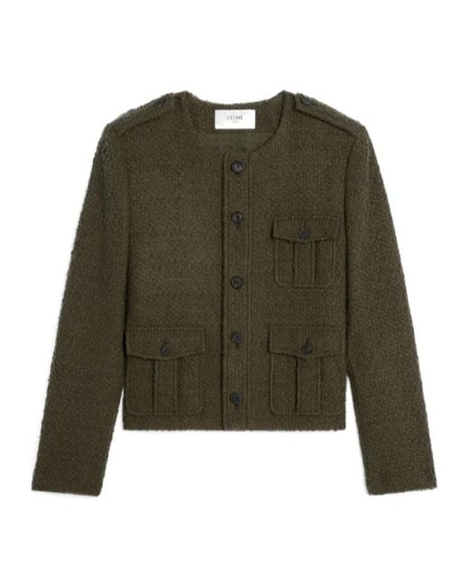 Céline Green Chasseur Jacket for men