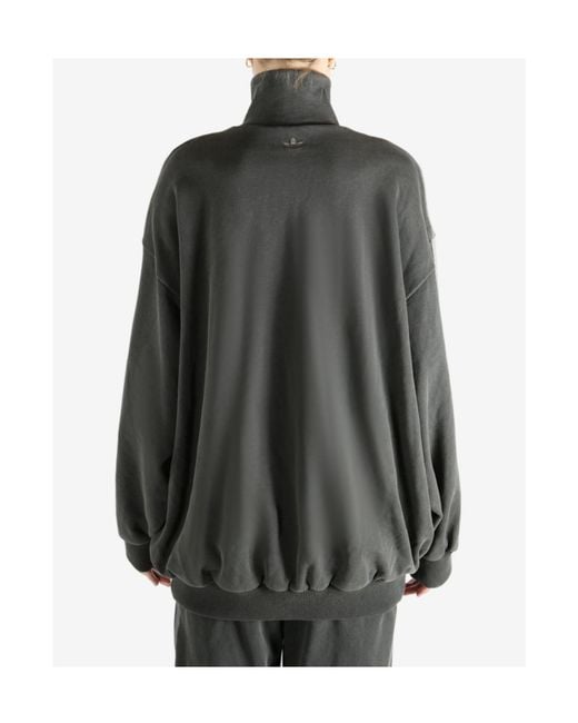 Adidas Gray Originals X Avavav Terry Zip-Up Track Jacket
