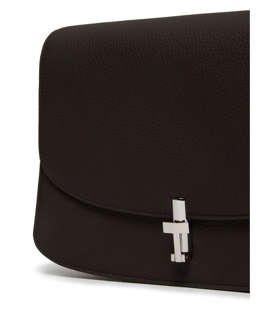 The Row Black Sofia 10 Clamshell Shoulder Bag