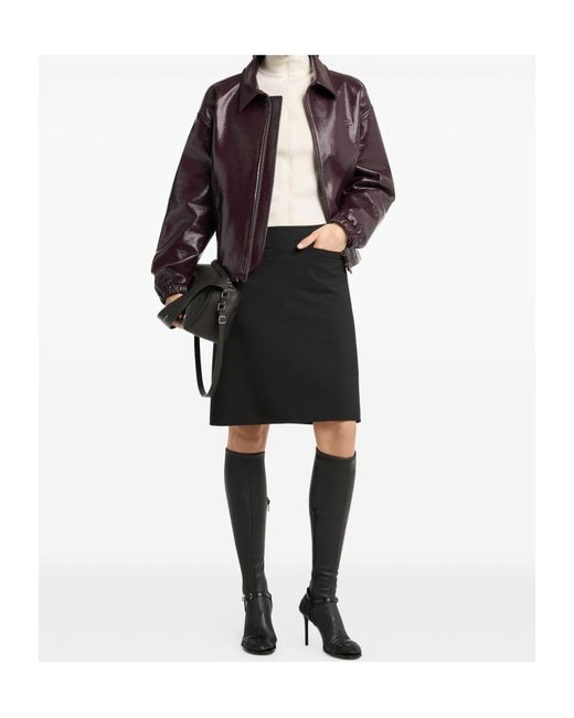 Courreges Brown Zip-Up Jacket