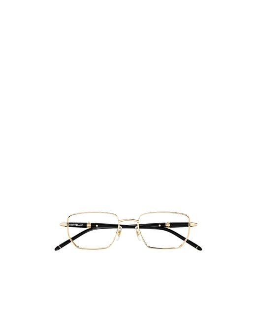 Montblanc Multicolor Eyewear Rectangle Frame Glasses for men