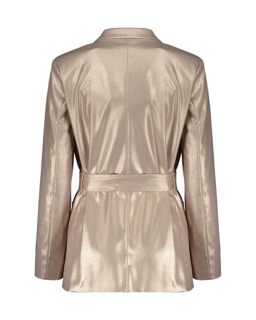 Herno Natural Tie-Waist Blazer