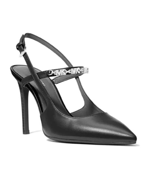 MICHAEL Michael Kors Black Dina Slingback Pumps
