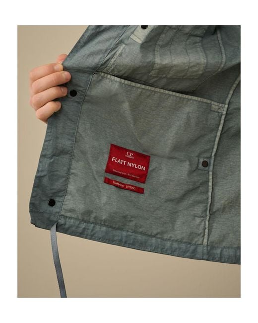 C P Company Green Lens-Detail Jacket for men
