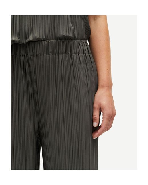 Samsøe & Samsøe Green Pleated Trousers