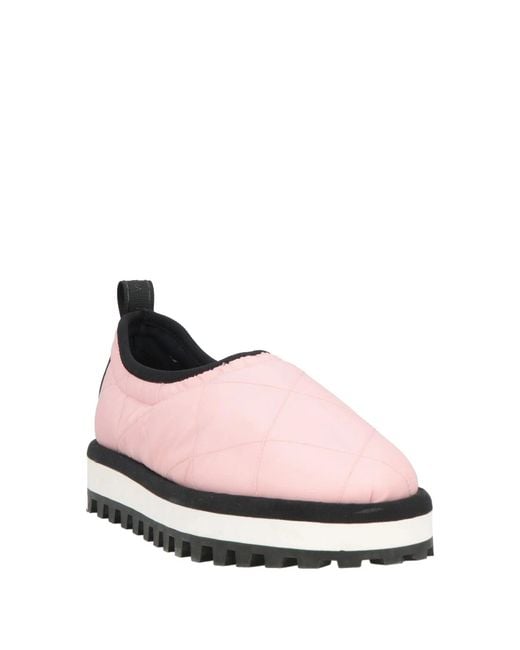 Dolce & Gabbana Pink Solid Color Sneakers