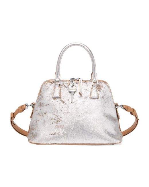 Maison Margiela White 5Ac Mini Soft Shoulder Bag for men