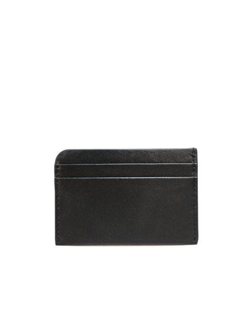 Dries Van Noten Black Multi-Card Slot Clamp for men