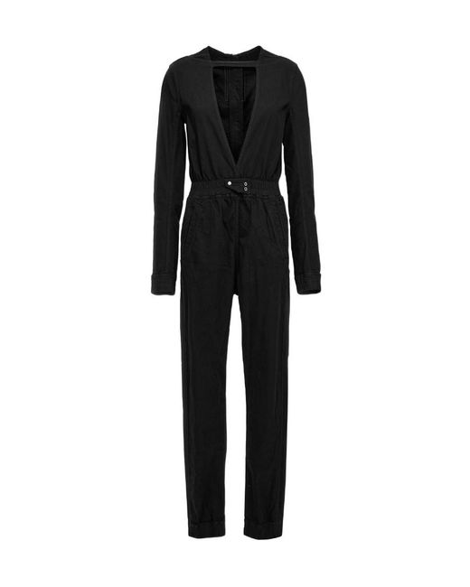 Rick Owens Black Eclipse Bodybag One Length Bodysuit