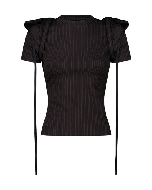 OTTOLINGER Black Detachable-Hoodie T-Shirt