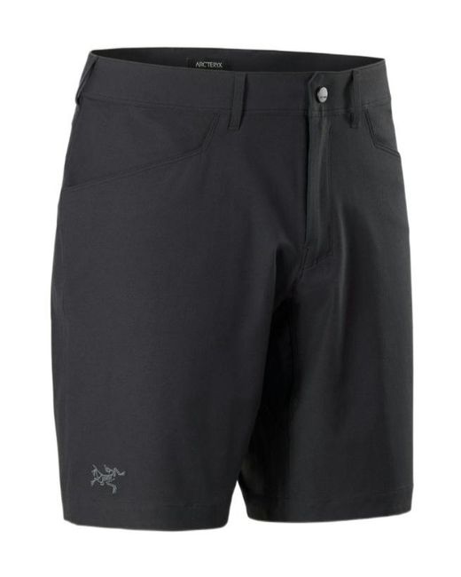 Arc'teryx Black Kragg Cotton Short 9' for men