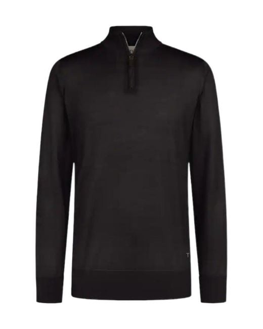 Tod's Black Long-Sleeved Sweater for men