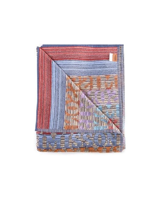 Missoni White Logo Lettering Towel for men