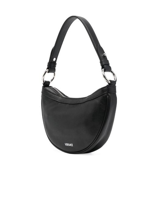 Versace Black Small Repeat Tote Bag