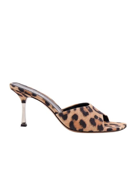 Paris Texas Brown Lorena Mules