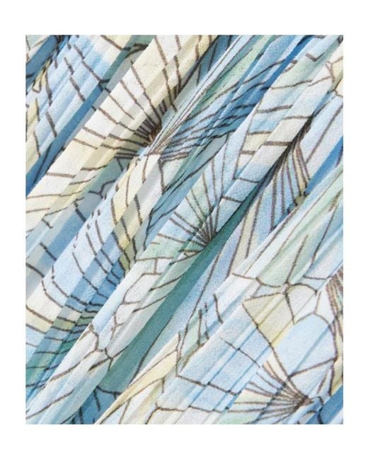 Veronica Beard Blue Yardley Printed Maxi Dress
