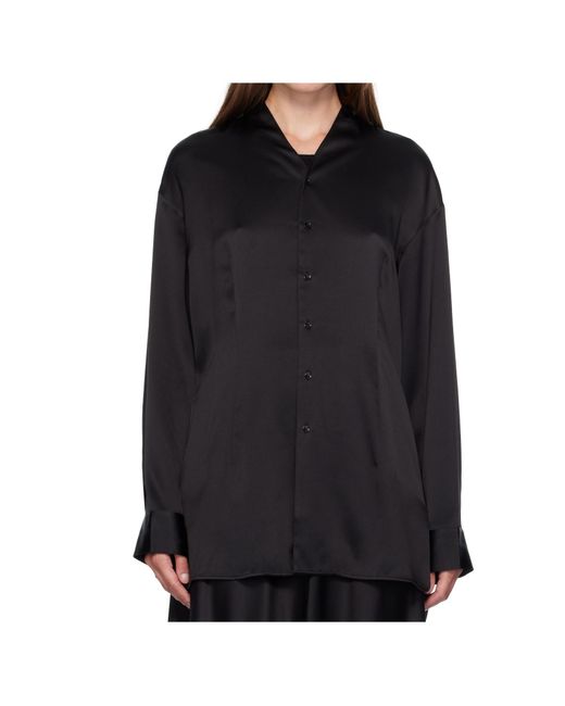 Lisa Yang Black Button-Up Shirt