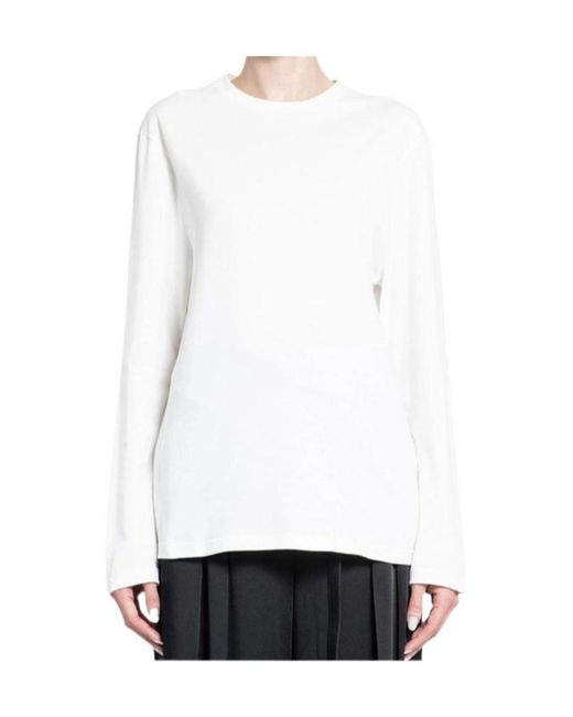 Jil Sander White Short-Sleeved T-Shirt