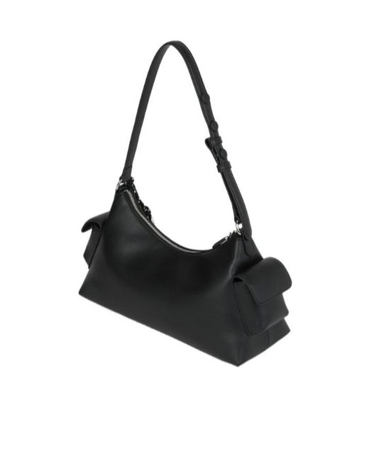 Karl Lagerfeld Black Ikon Shoulder Bag