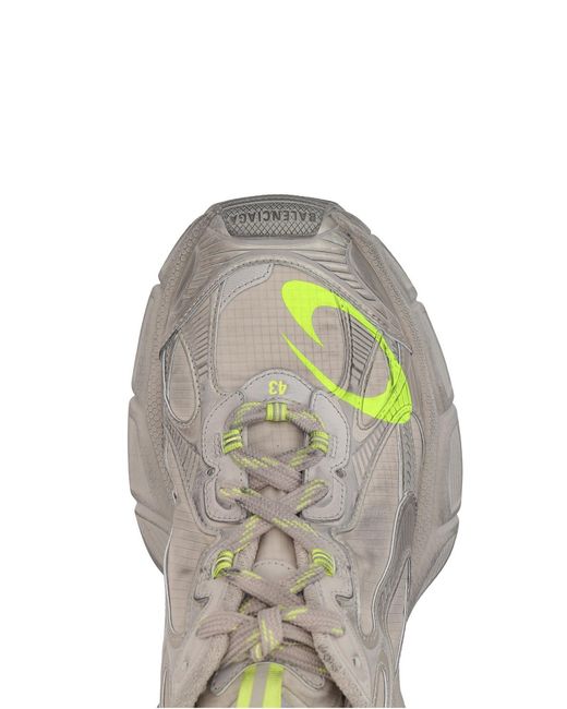 Balenciaga Gray 3Xl Used-Effect Sneakers for men