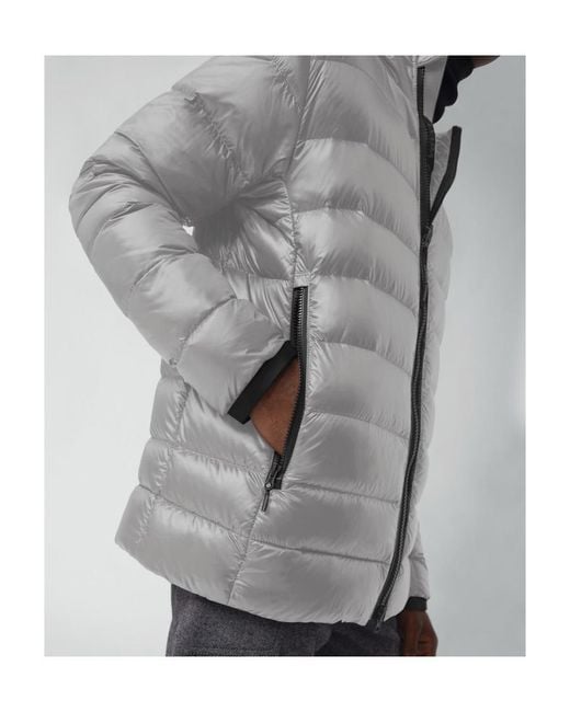 Canada Goose Gray Crofton Hooded Jacket for men