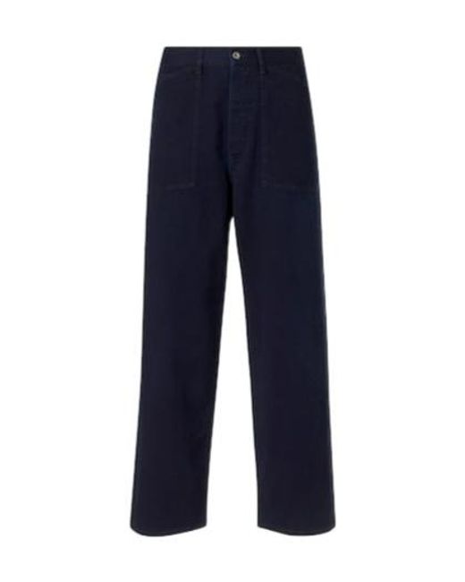 Visvim Blue Scout Wide-Leg Jeans for men