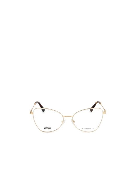Moschino Natural Cat's Eye Flat Lens