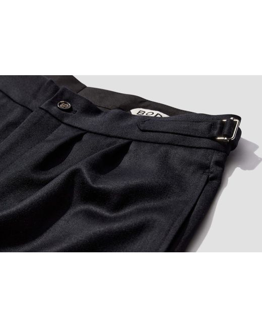 Bode Blue Wide-Leg Casual Pants for men