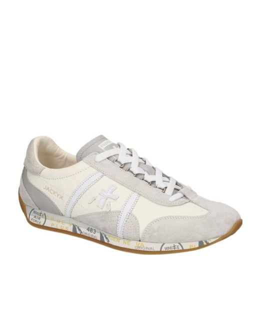 Premiata White Jackyx for men