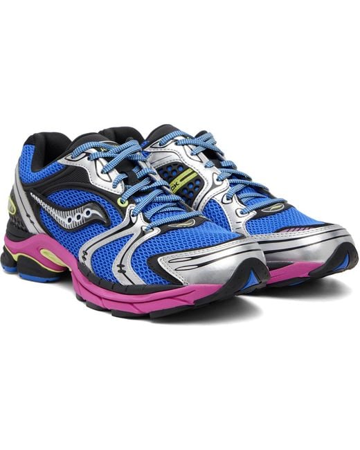 Saucony Blue Progrid Triumph 4 Sneakers for men