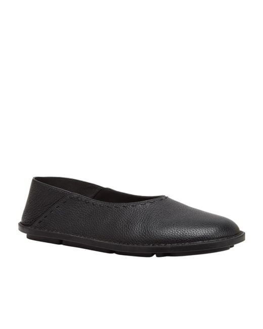 Fendi Black Slip-On Flat Slippers for men