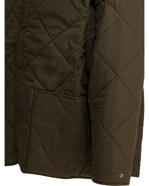 Barbour Green X Kaptain Sunshine Quilted Jacket for men