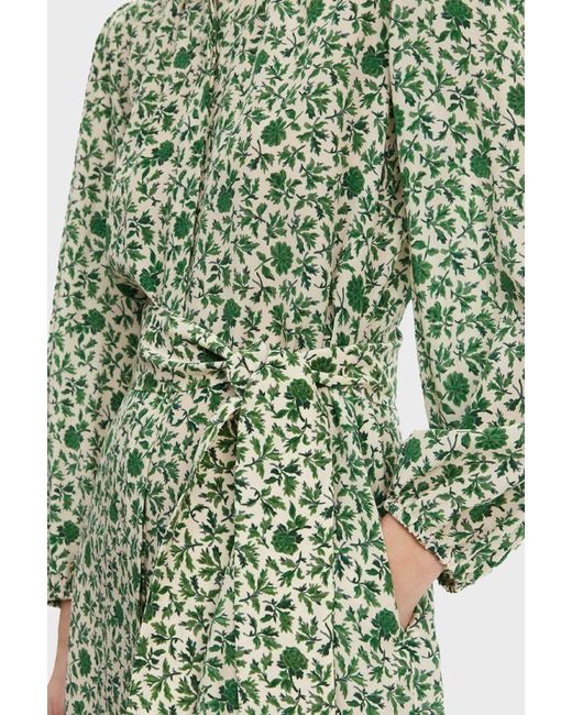 Weekend by Maxmara Green Patterned Dress