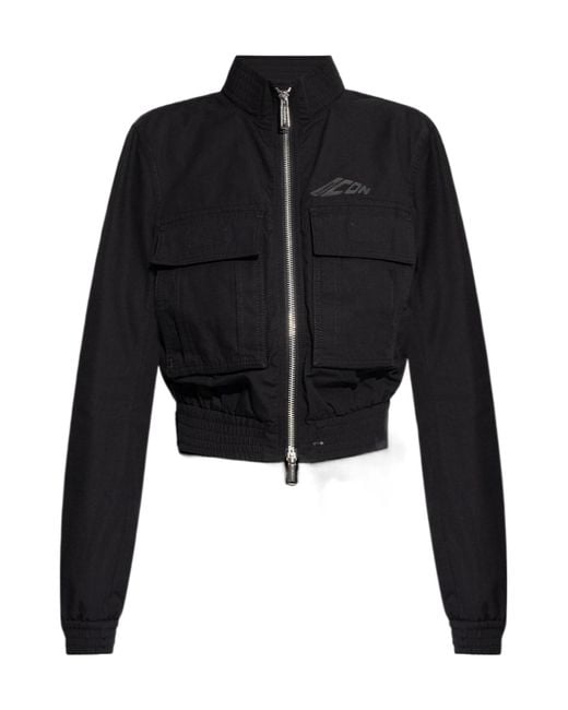 DSquared² Black Icon New Generation Double Pocket Bomber