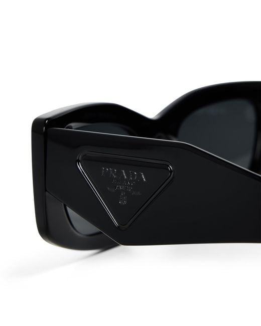 Prada White Square Sunglasses