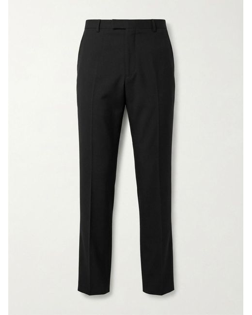 Gucci Black Welt-Pocket Wool Trousers for men