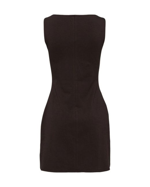 Reformation Black Nataly Dress
