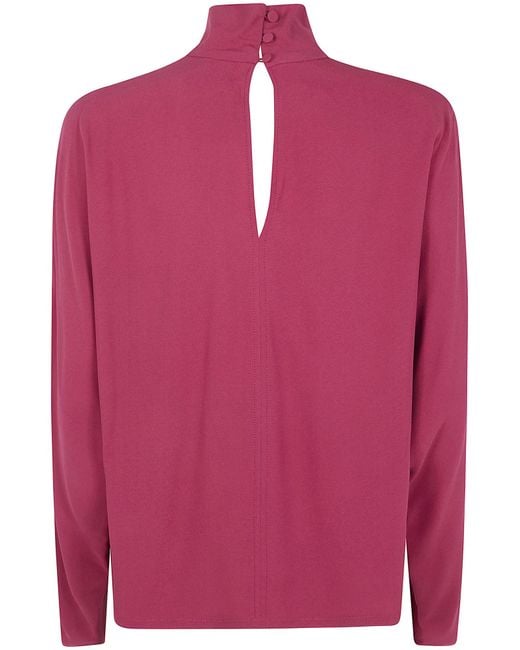 Joseph Pink Buick Blouse