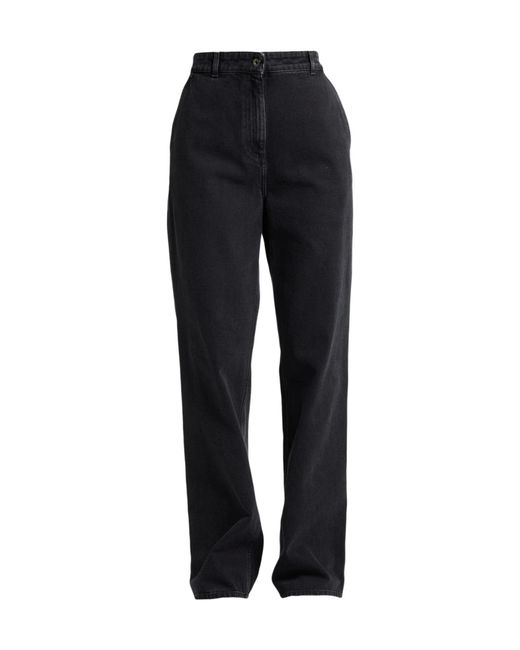 Burberry Black Loose-Fitting Jeans